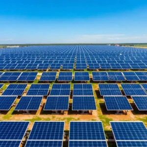 Solar panels installed in Georgia