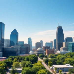 City skyline showcasing Georgia's innovation and startup scene