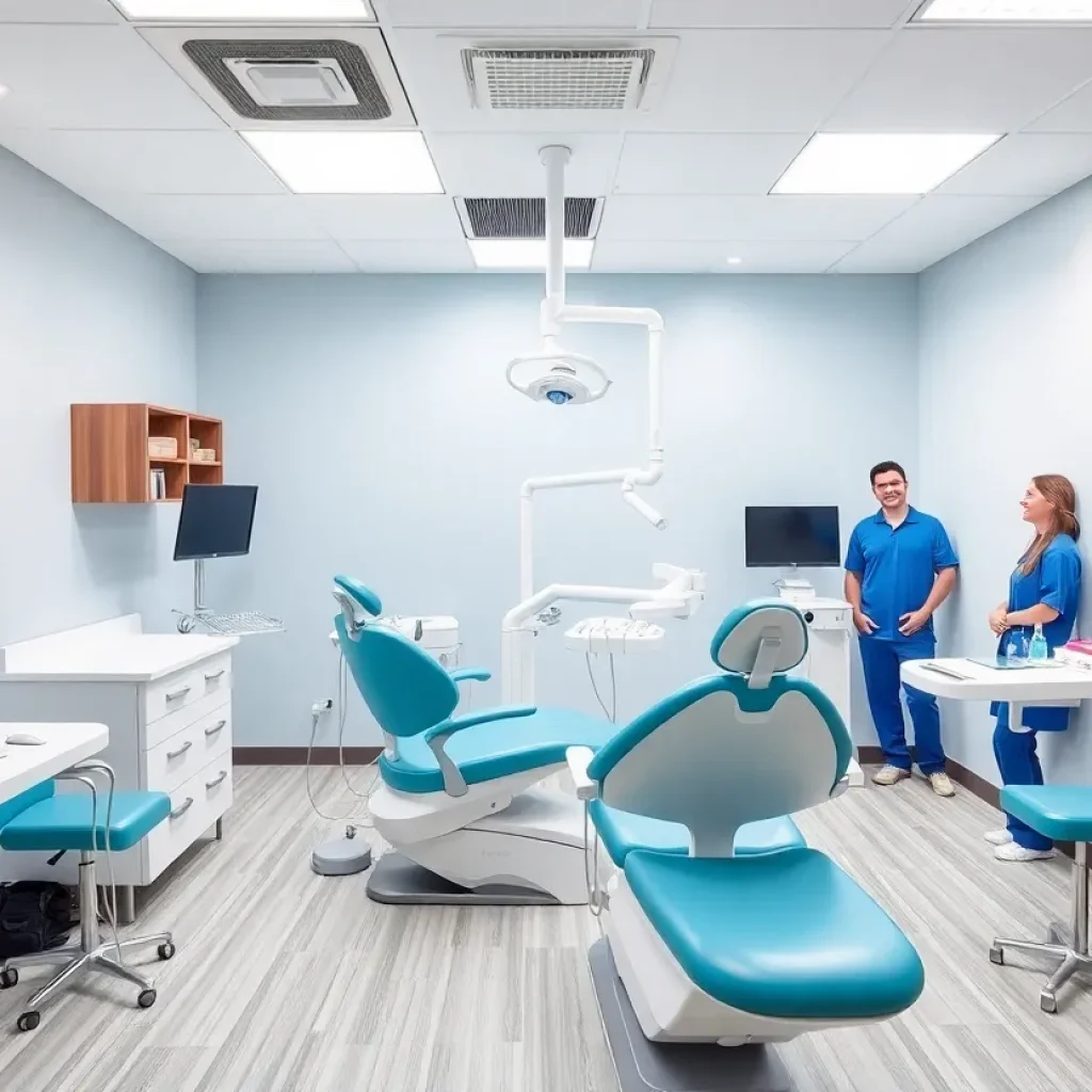 Interior view of Medical Arts Dentistry clinic in Savannah
