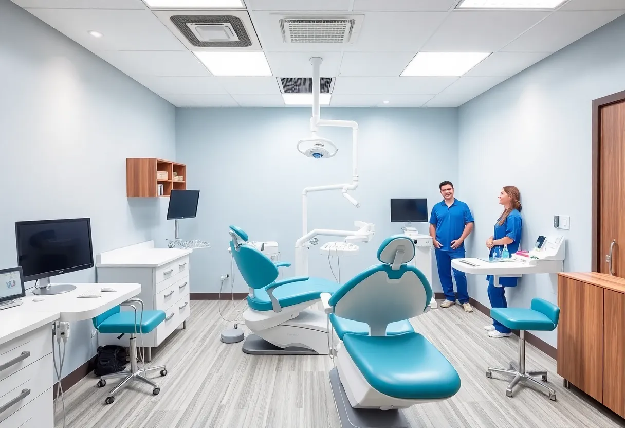 Interior view of Medical Arts Dentistry clinic in Savannah