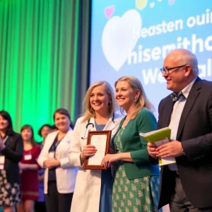 Celebration of local healthcare providers at Savannah Magazine Awards