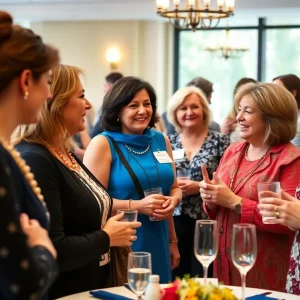 Submit Obituary Women networking at the Savannah Newcomers Club luncheon