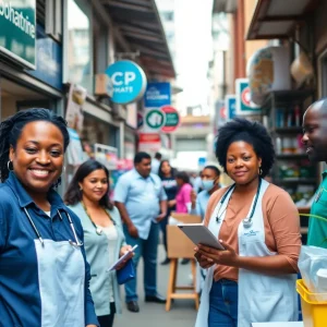 A diverse small business community in Atlanta, Georgia