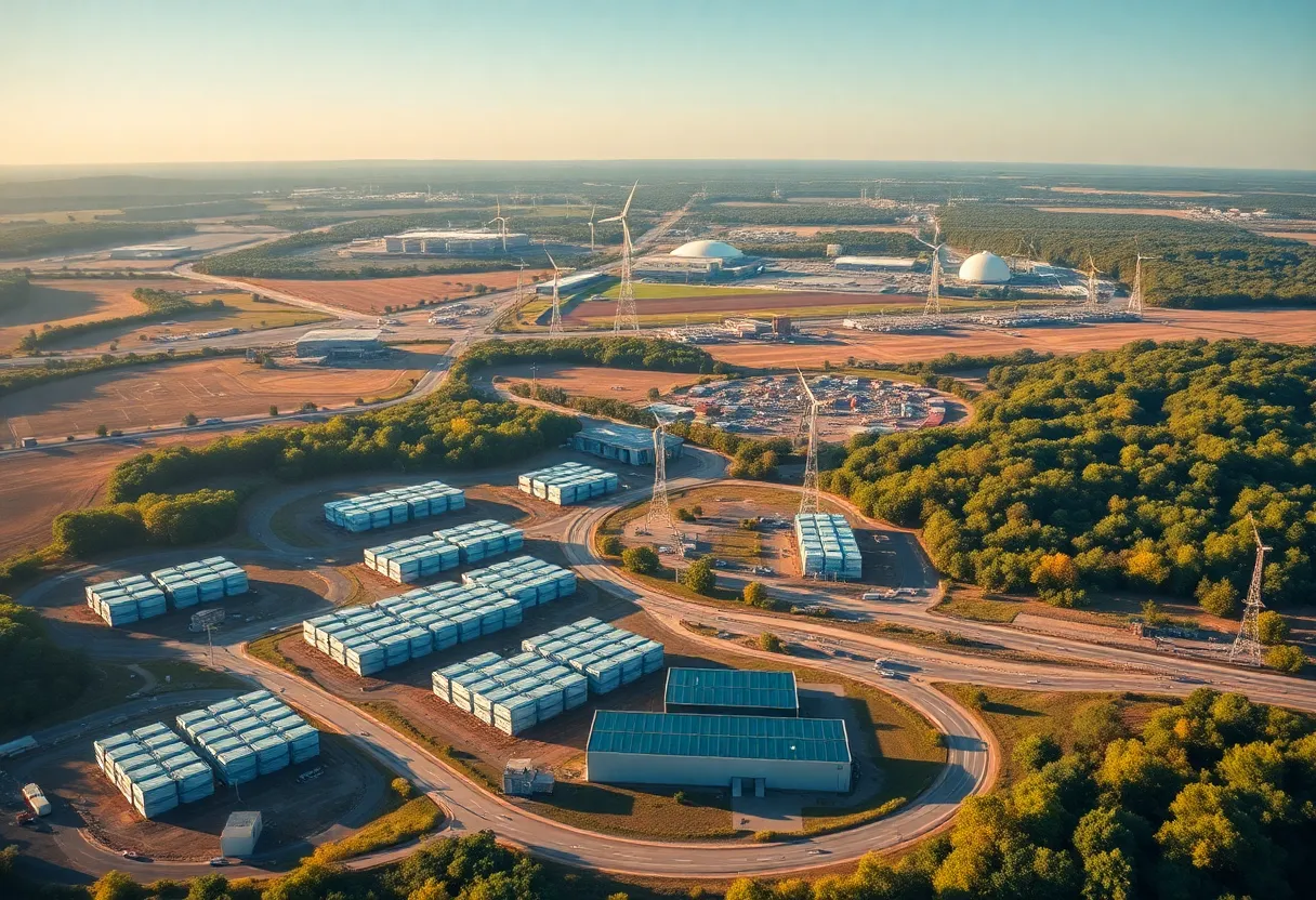 Georgia Power energy infrastructure supporting data centers.