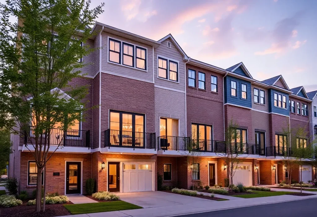 Luxury townhomes available for quick move-in in Atlanta