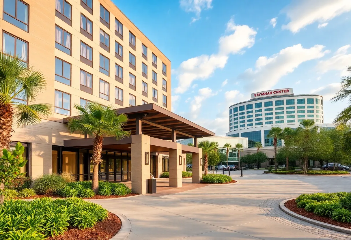 Rendering of Signia by Hilton hotel in Savannah