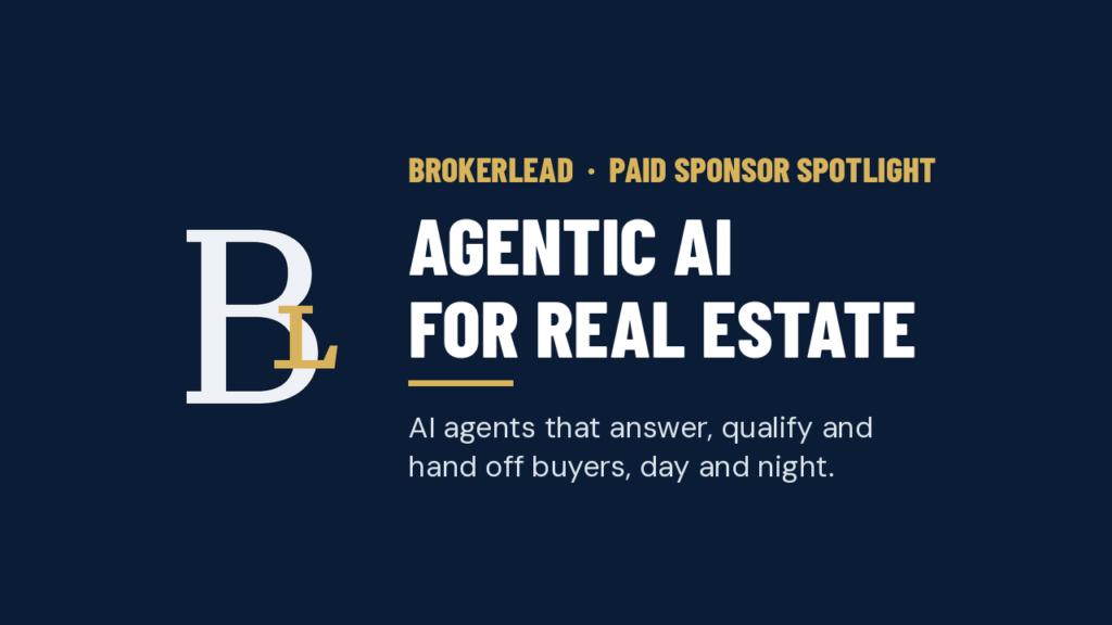 BrokerLEAD agentic AI for real estate, paid sponsor of this HERESavannah Real Estate Spotlight