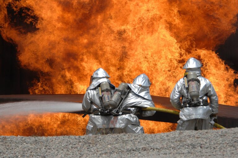 Mobile Home Fire on Dean Forest Road Draws Big Pooler Response