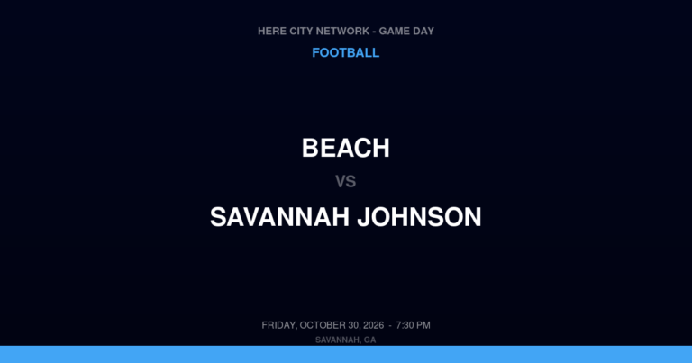 Beach at Savannah Johnson