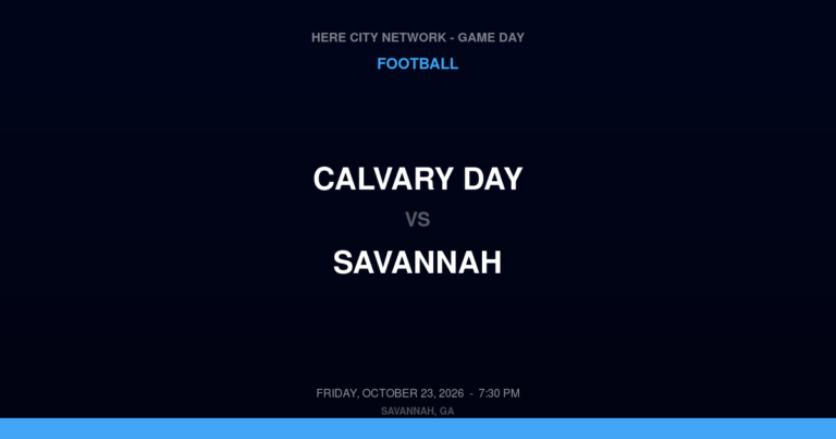 Calvary Day 42, Savannah 0