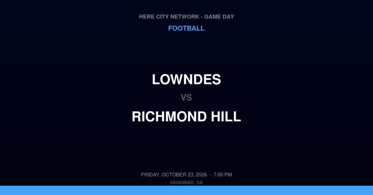 Lowndes 36, Richmond Hill 15